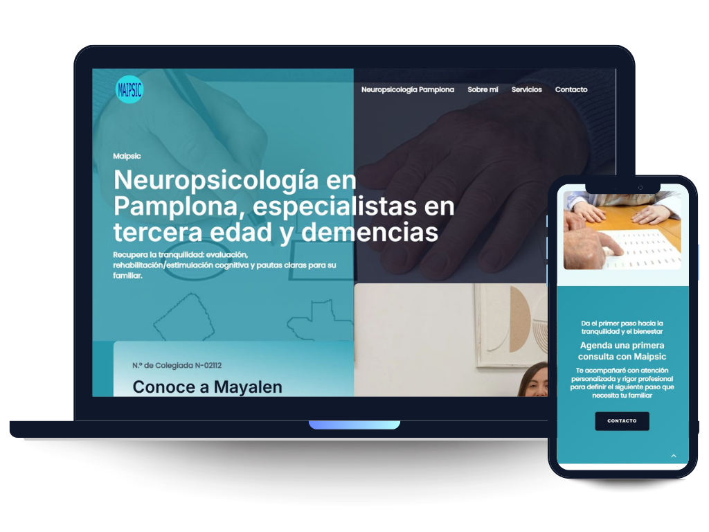 Captura web de Maipsic